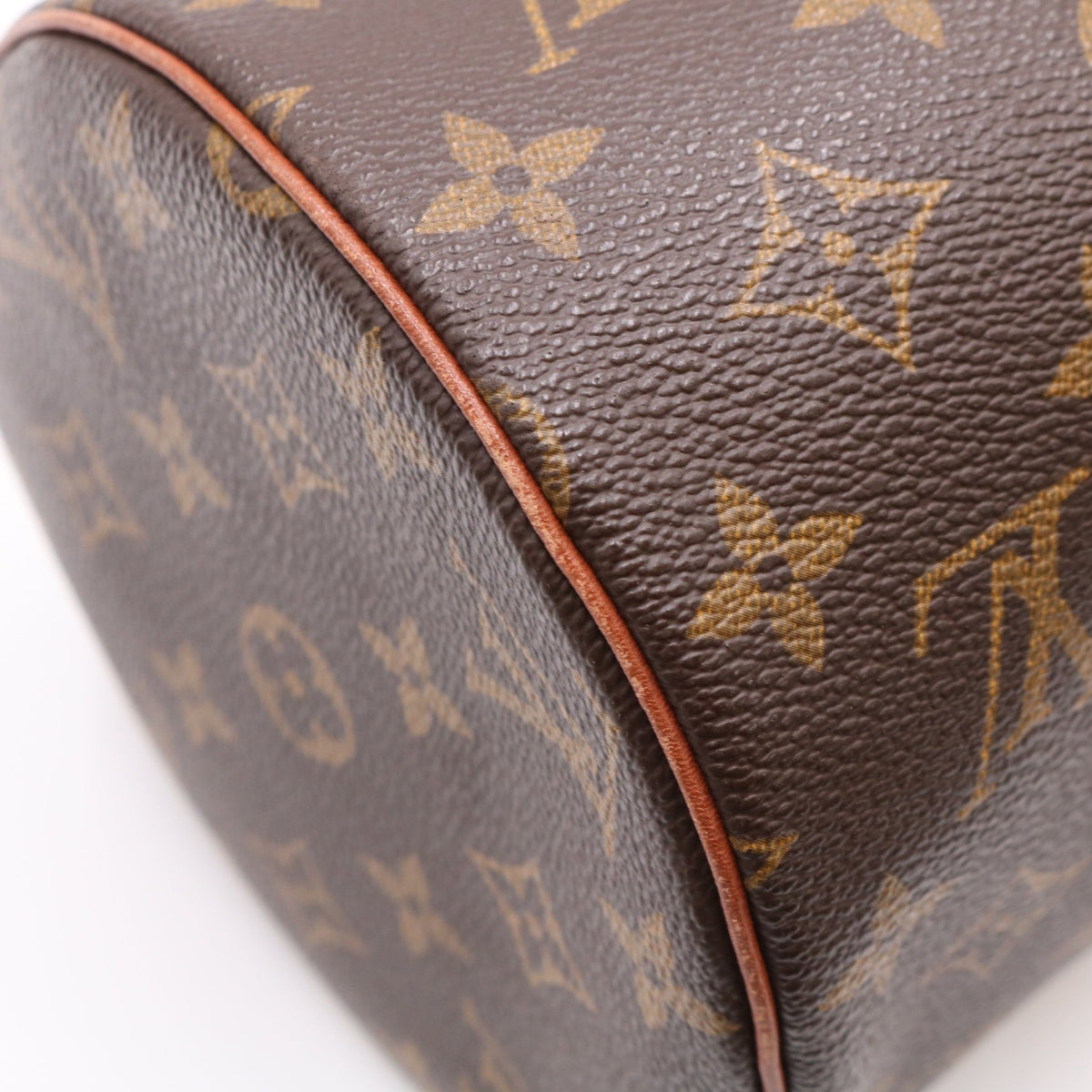 Monogram Papillon 30 (Old Model) M51365 Satchel/Top Handle Bag Brown
