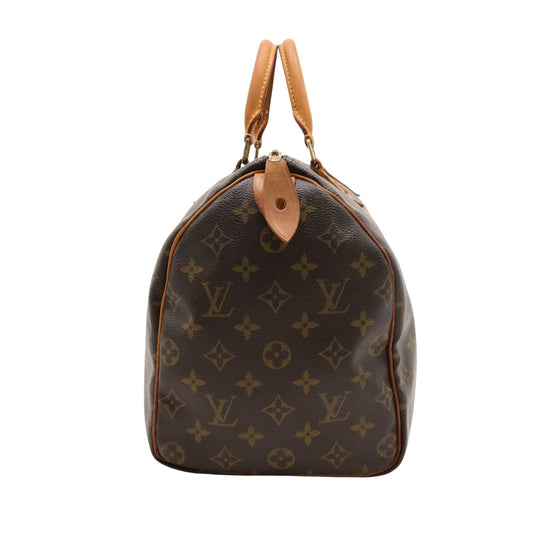 Monogram Speedy 35 M41524 Satchel/Top Handle Bag Brown
