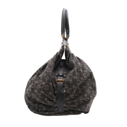 Monogram Denim XL Noir M95510 Duffle Black