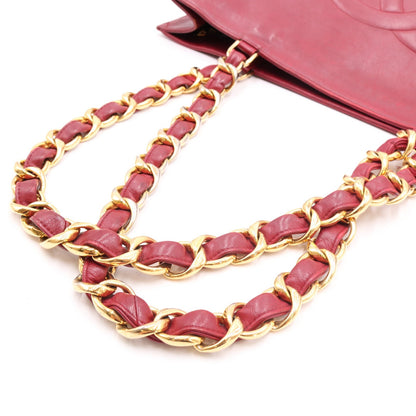 Chain Tote Bag Red