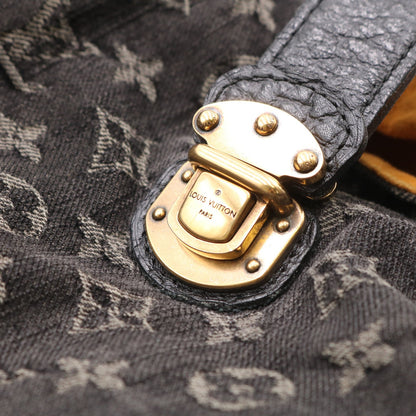 Monogram Denim XL Noir M95510 Duffle Black