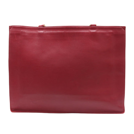 Chain Tote Bag Red