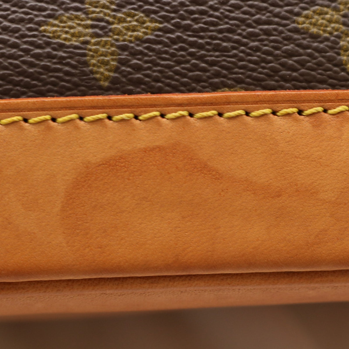 Monogram Alma PM M51130 Satchel/Top Handle Bag Brown
