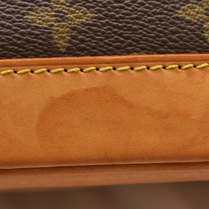 Monogram Alma PM M51130 Satchel/Top Handle Bag Brown