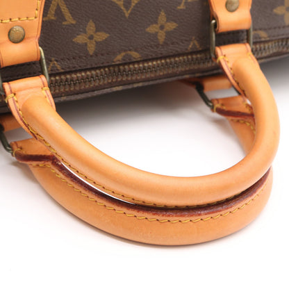 Monogram Speedy 35 M41524 Satchel/Top Handle Bag Brown