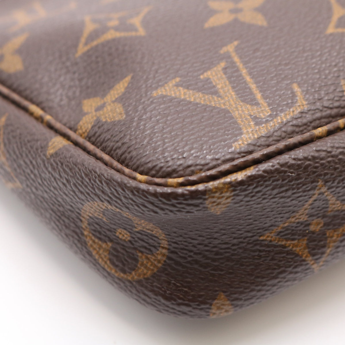 Monogram Pochette Accessoires M40712 Clutch Brown