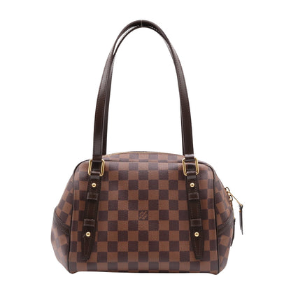 Damier Ebene Rivington PM N41157 Shoulder Bag Brown