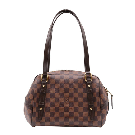 Damier Ebene Rivington PM N41157 Shoulder Bag Brown