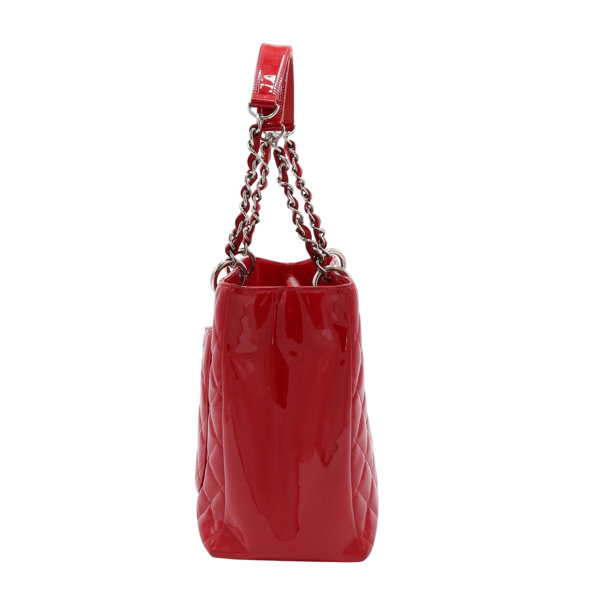 Matelasse Grand Shopping Tote A50995 Red