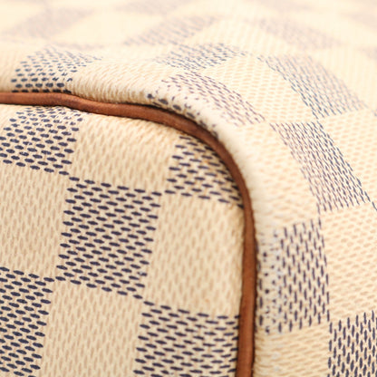 Damier Azur Speedy 30 N41370 Satchel/Top Handle Bag White
