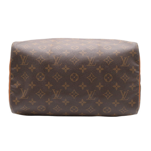 Monogram Speedy 30 M41108 Satchel/Top Handle Bag Brown