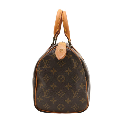 Monogram Speedy 25 M41528 Satchel/Top Handle Bag Brown