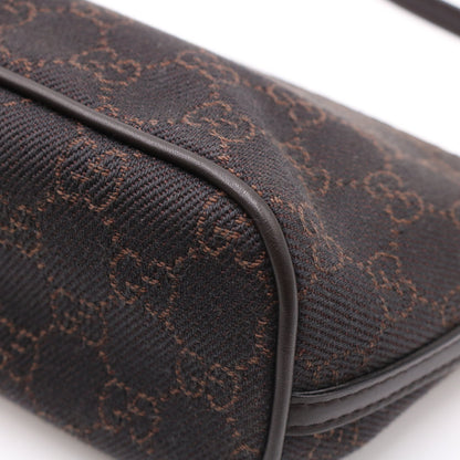 GG Canvas One Shoulder Bag Tote Brown