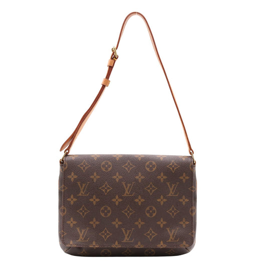Monogram Musette Tango Long Strap M51388 Crossbody Brown