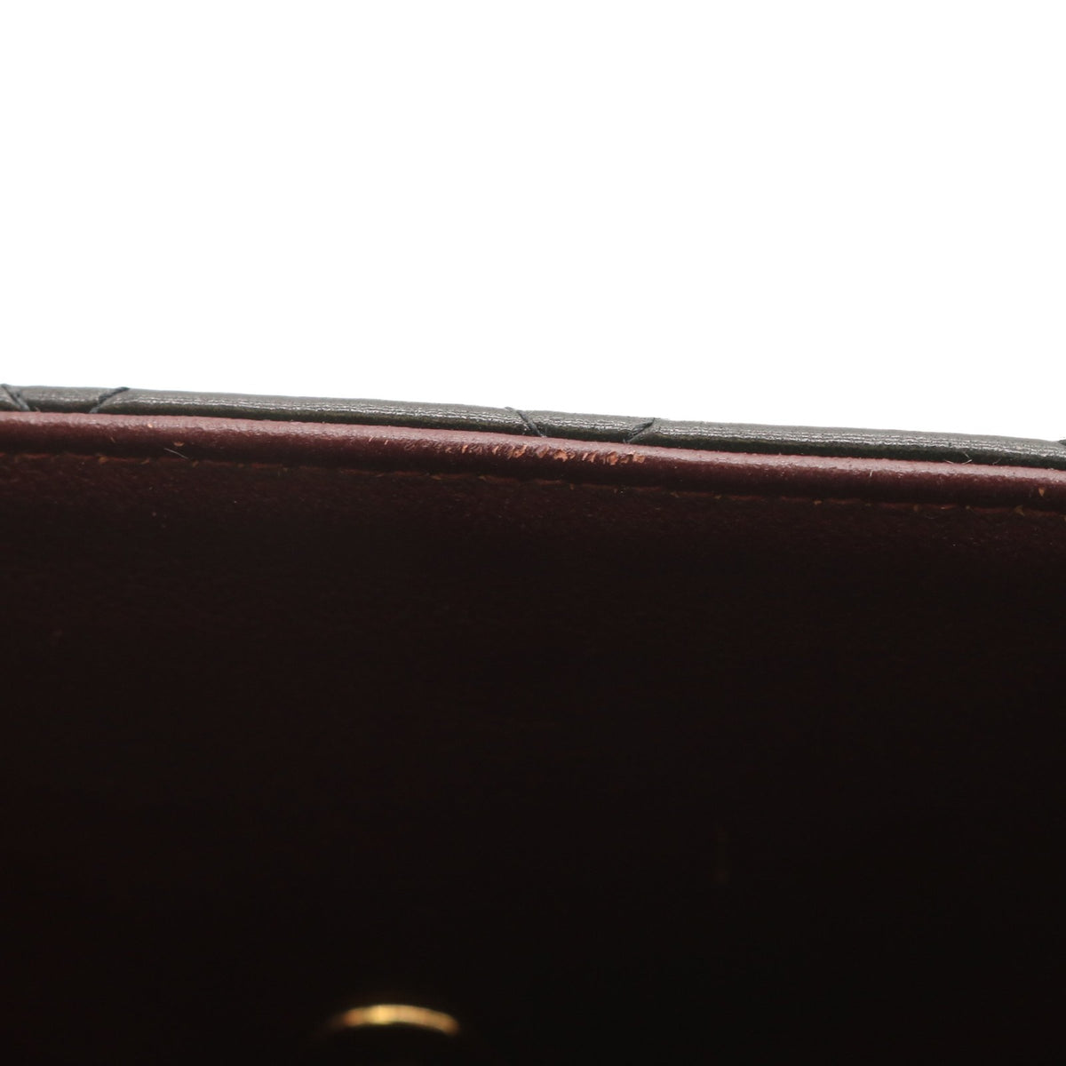 Matelasse Chain Shoulder Bag Black