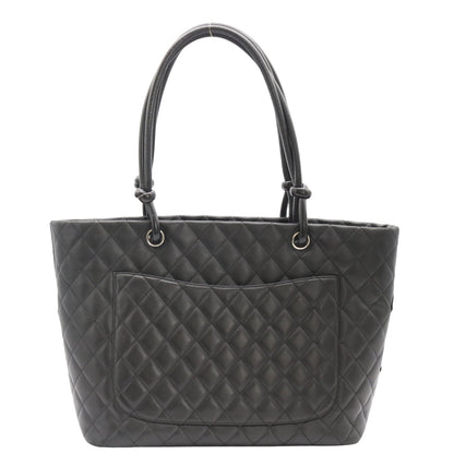 Cambon Line Tote Bag Black
