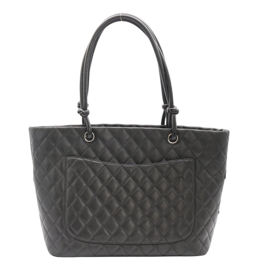 Cambon Line Tote Bag Black