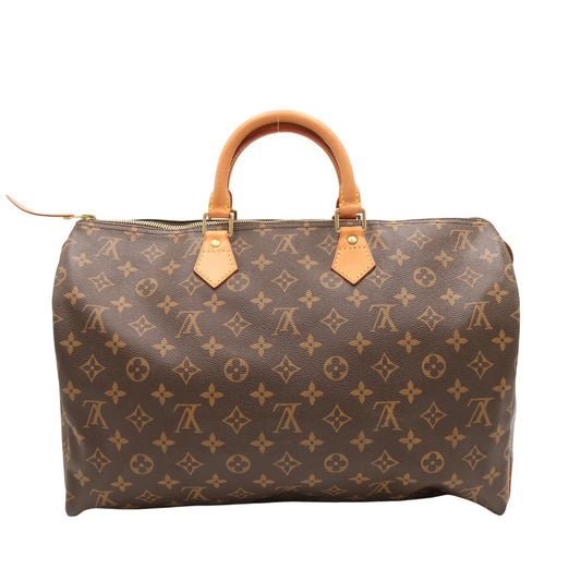 Monogram Speedy 40 M41106 Satchel/Top Handle Bag Brown