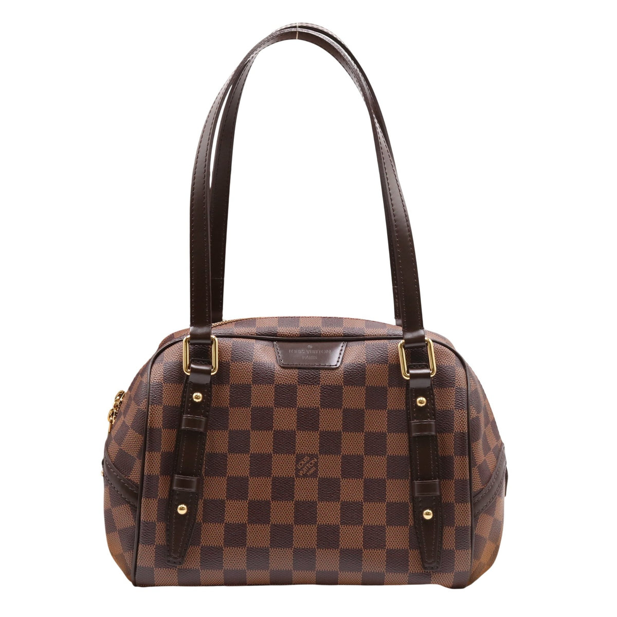 Damier Ebene Rivington PM N41157 Shoulder Bag Brown