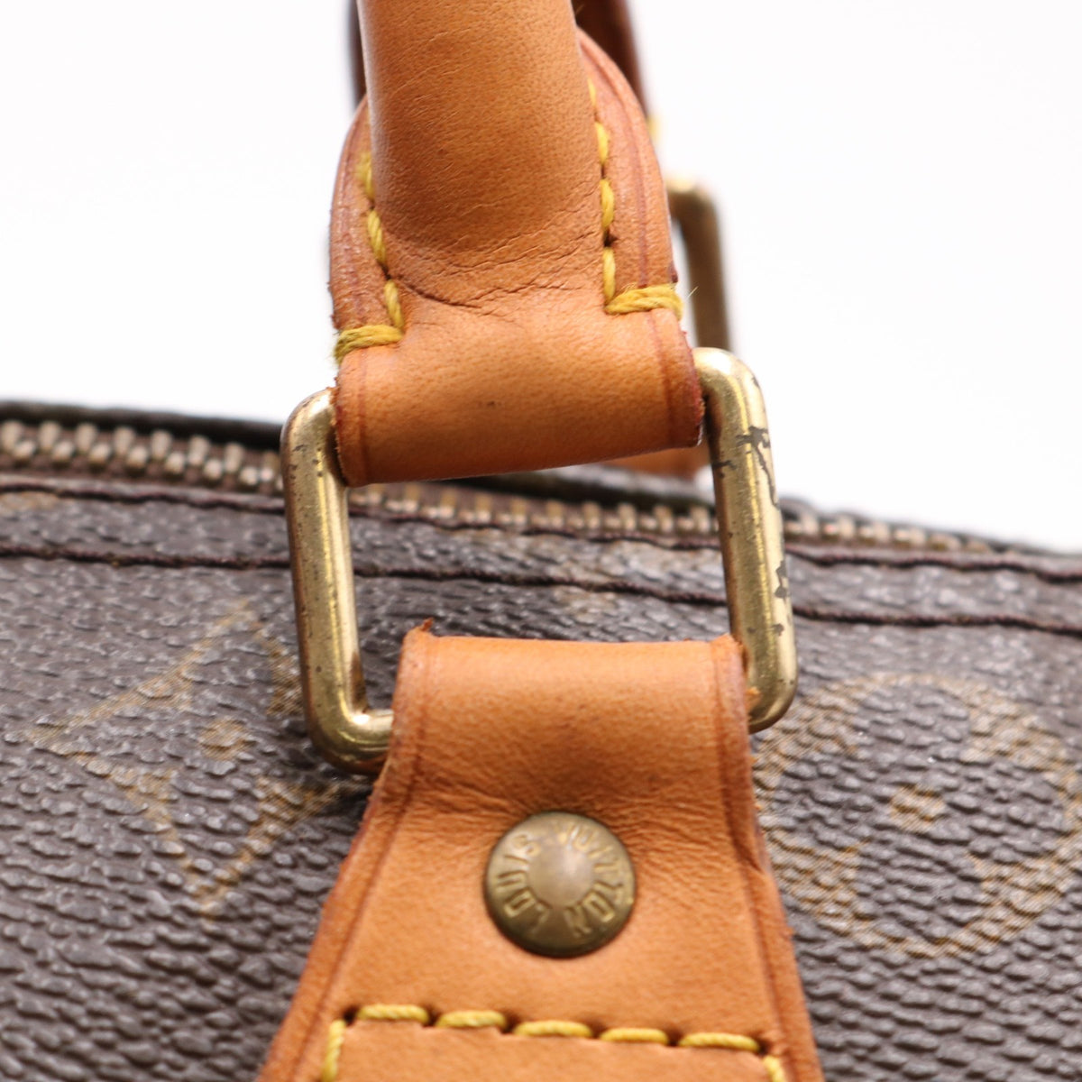 Monogram Speedy 30 M41526 Satchel/Top Handle Bag Brown