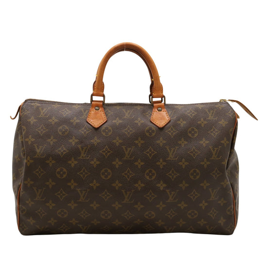 Monogram Speedy 40 M41522 Satchel/Top Handle Bag Brown