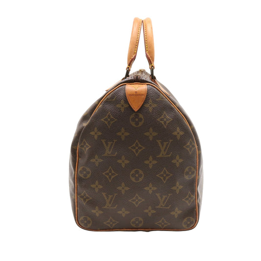 Monogram Speedy 35 M41524 Satchel/Top Handle Bag Brown