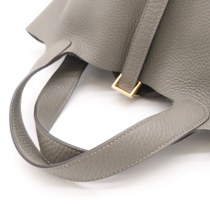 Picotin Lock PM Satchel/Top Handle Bag Gray