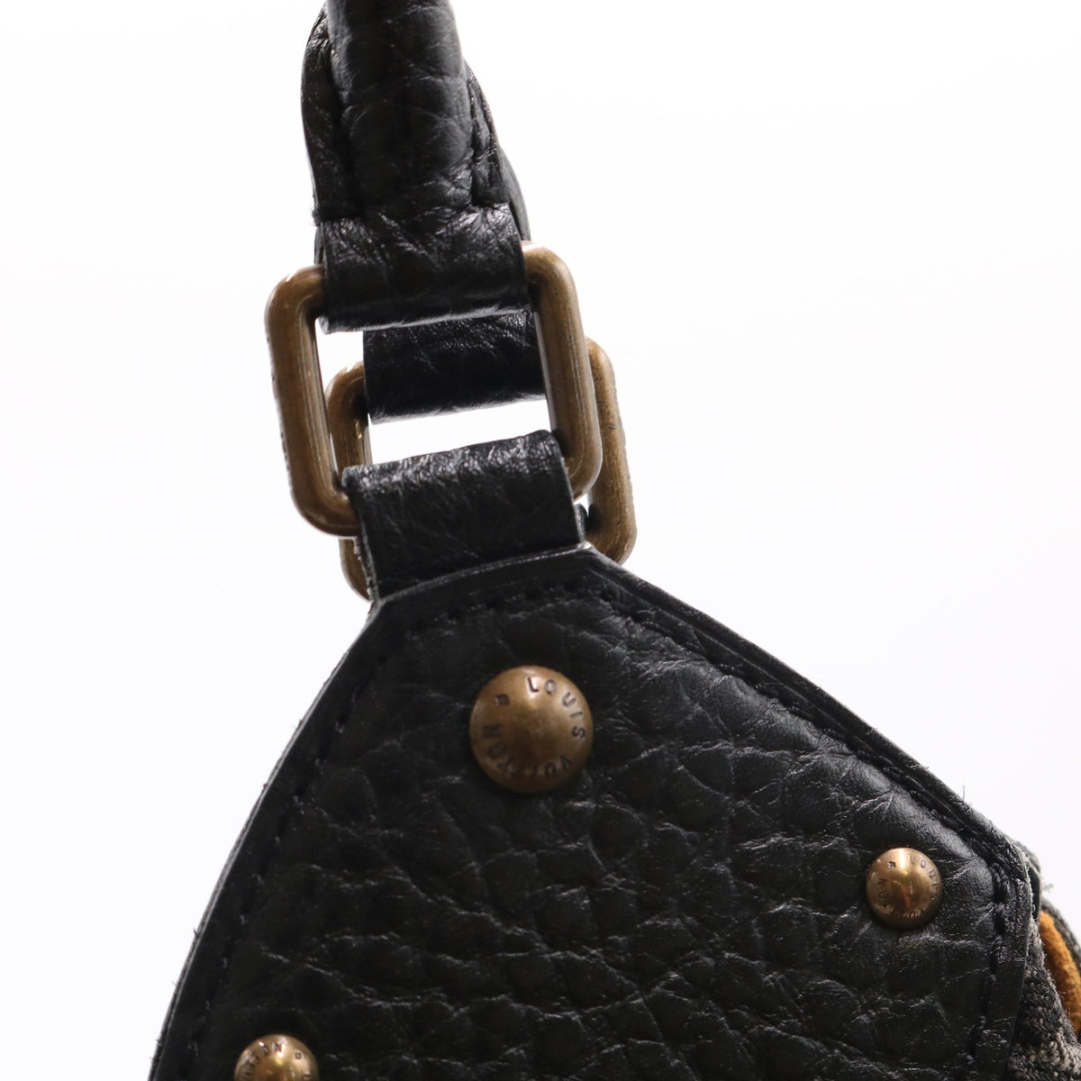Monogram Denim XL Noir M95510 Duffle Black