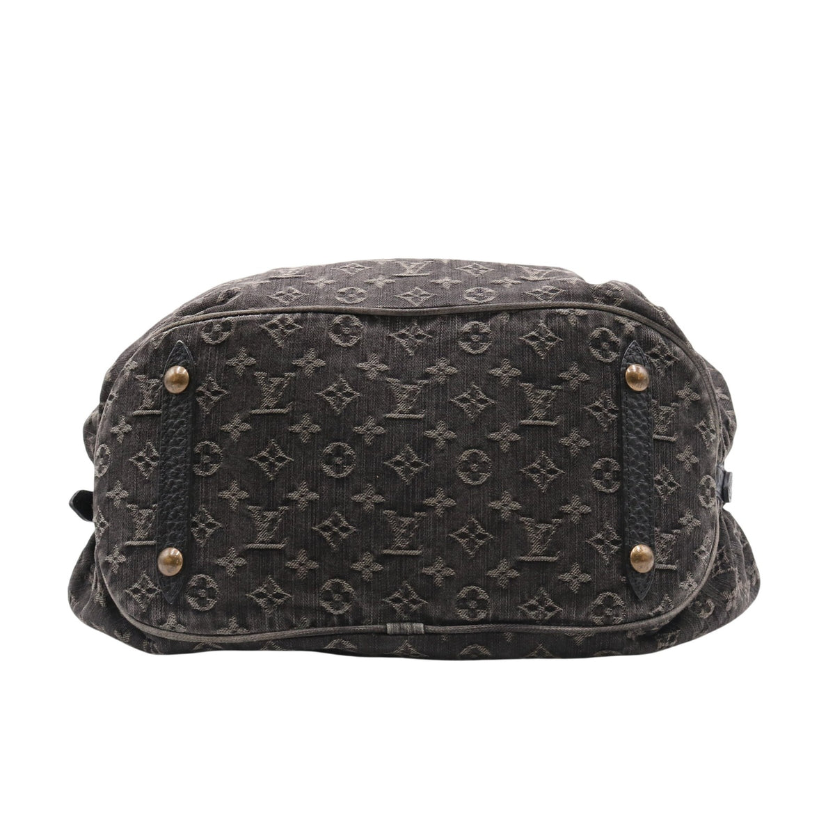 Monogram Denim XL Noir M95510 Duffle Black