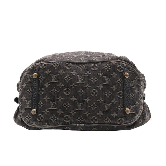 Monogram Denim XL Noir M95510 Duffle Black
