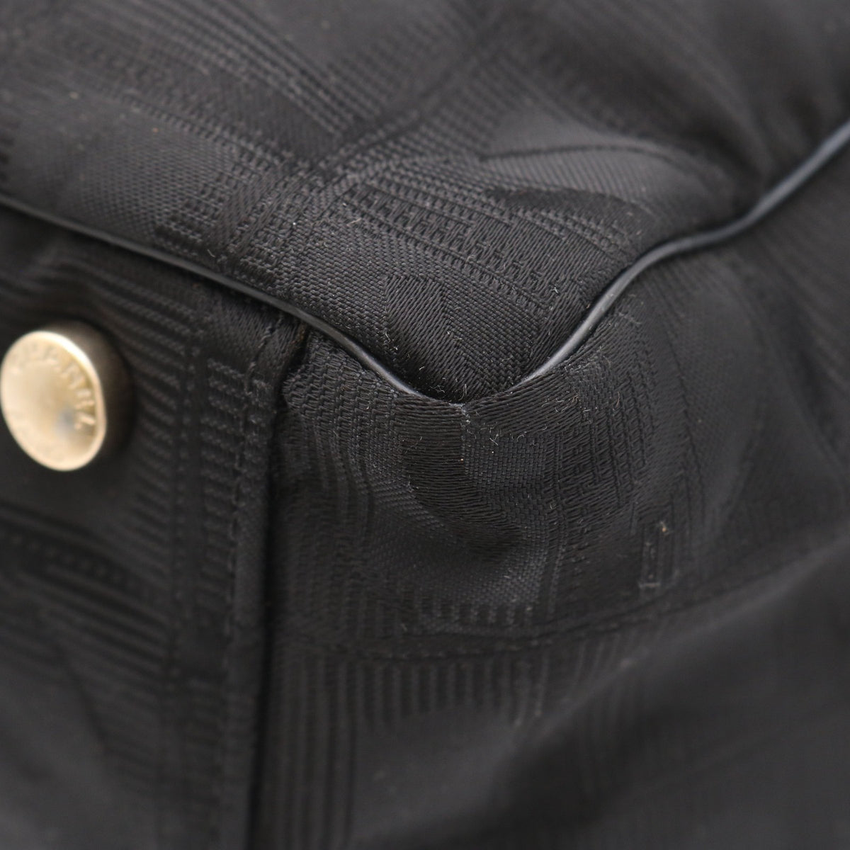 New Travel Line Tote Bag Black