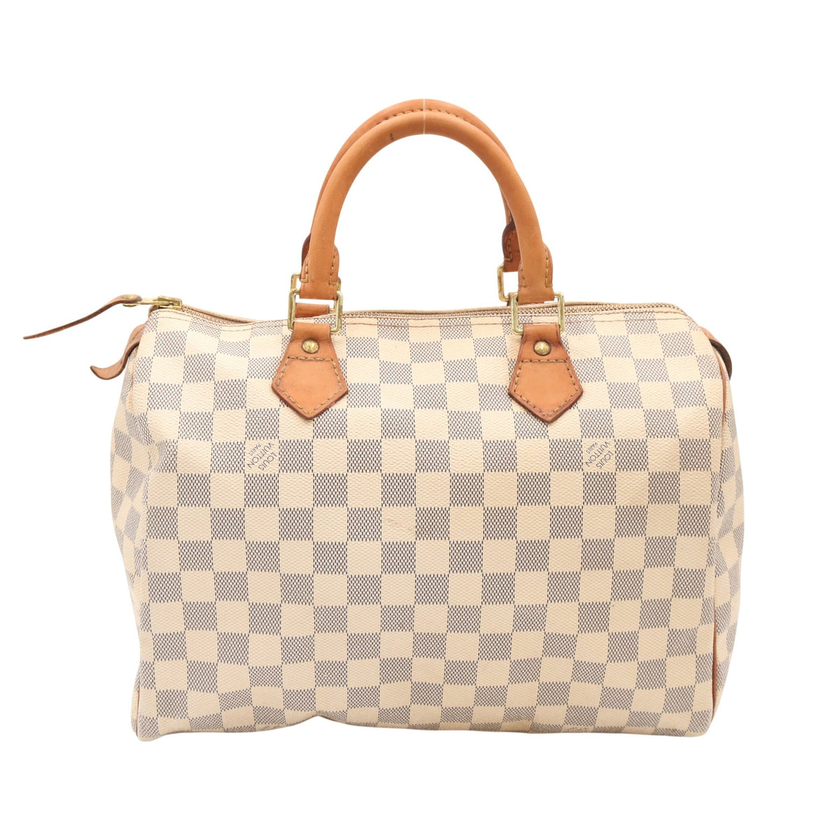 Damier Azur Speedy 30 N41370 Satchel/Top Handle Bag White