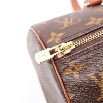 Monogram Papillon 30 (Old Model) M51365 Satchel/Top Handle Bag Brown