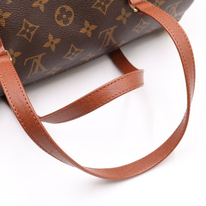 Monogram Papillon 30 (Old Model) M51365 Satchel/Top Handle Bag Brown