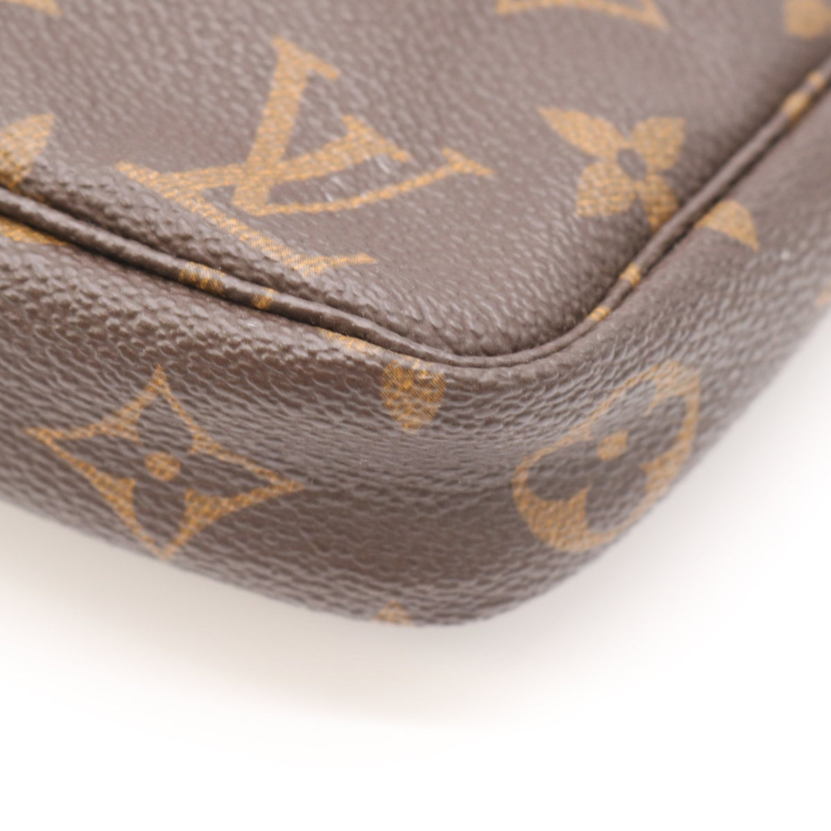 Monogram Pochette Accessoires M51980 Clutch Brown