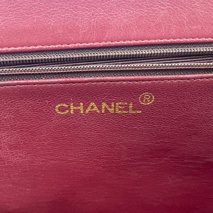 Chain Tote Bag Red