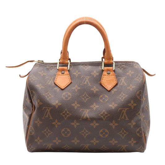 Monogram Speedy 25 M41528 Satchel/Top Handle Bag Brown