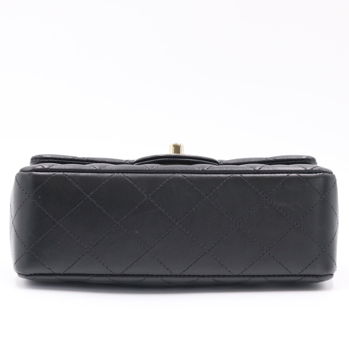 Mini Matelasse Chain Shoulder Bag Black