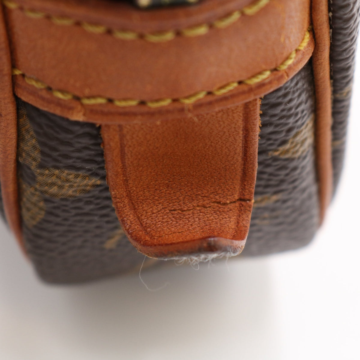 Monogram Pochette Marly Shoulder Bag Brown