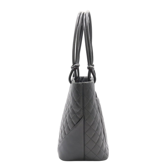 Cambon Line Tote Bag Black