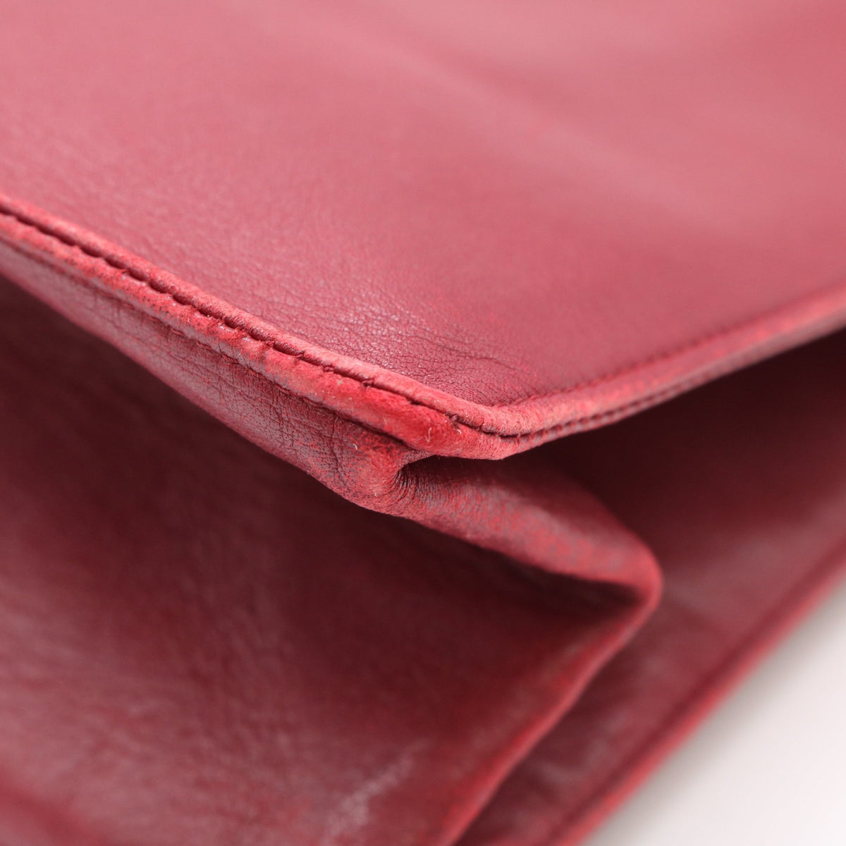 Chain Tote Bag Red