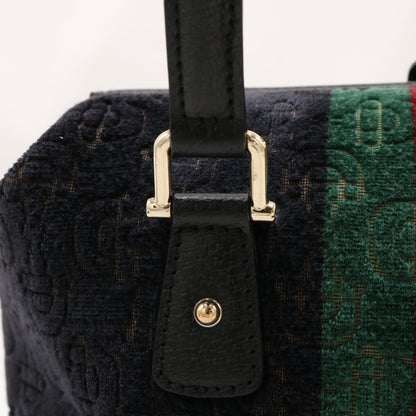 Cherie Doctors Bag Satchel/Top Handle Bag Navy