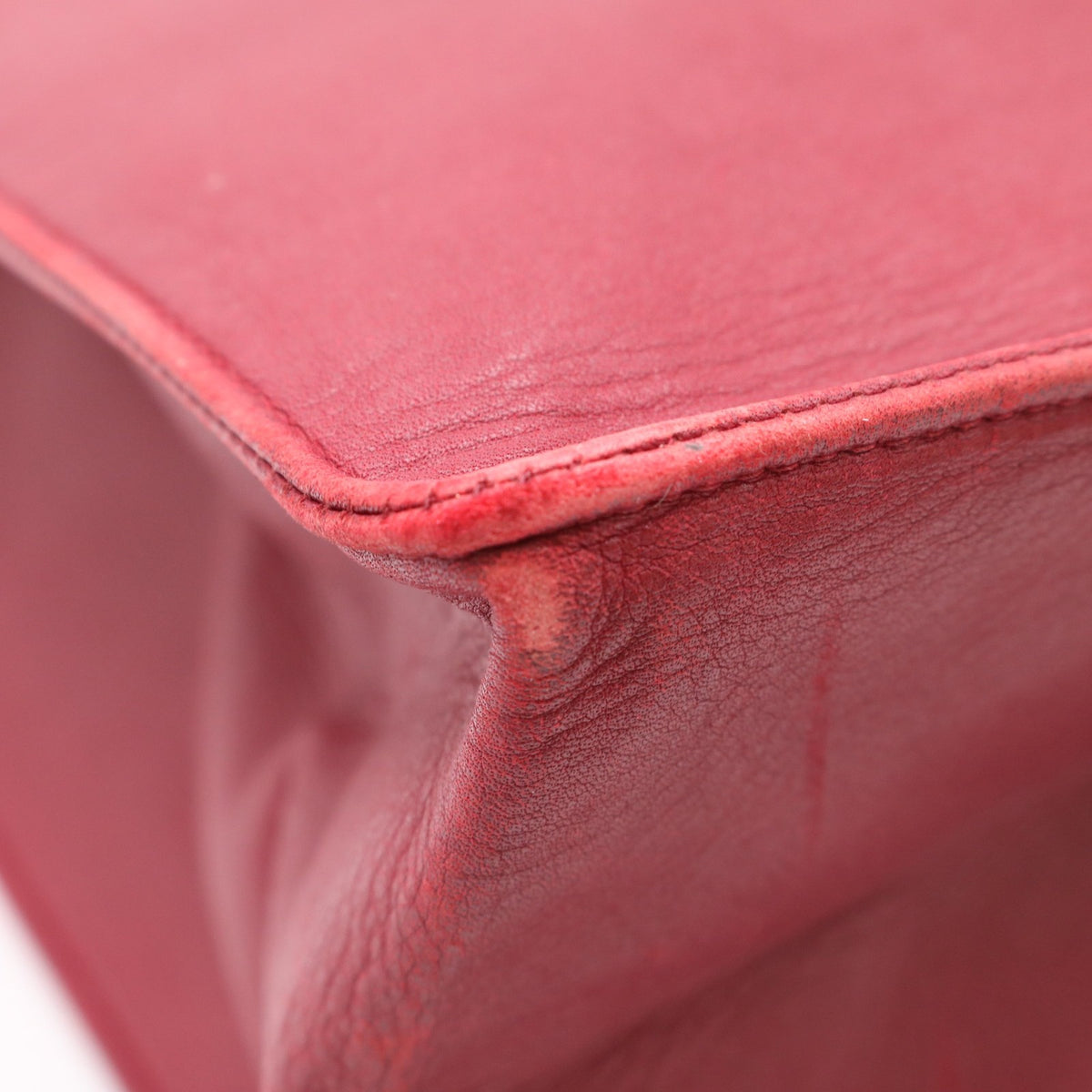 Chain Tote Bag Red
