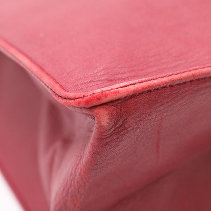 Chain Tote Bag Red