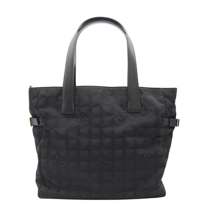 New Travel Line Tote Bag Black