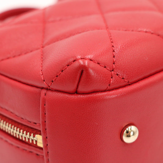 Trendy CC Chain Shoulder Shoulder Bag Red