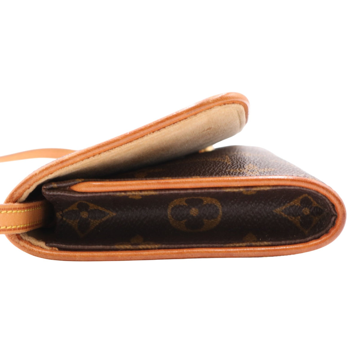 Monogram Pochette Twin GM M51852 Crossbody Brown