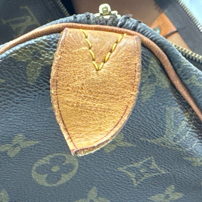 Monogram Speedy 40 M41522 Satchel/Top Handle Bag Brown