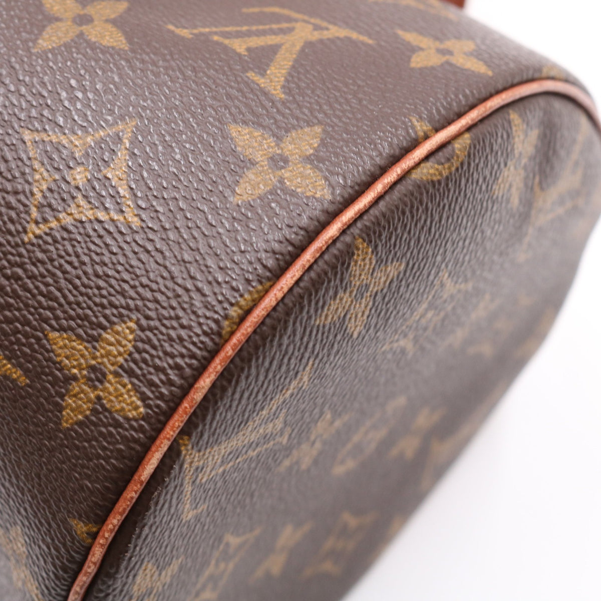 Monogram Papillon 30 (Old Model) M51365 Satchel/Top Handle Bag Brown