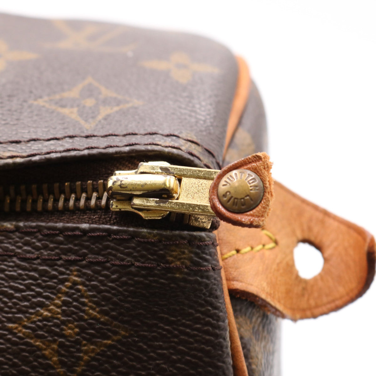 Monogram Speedy 30 M41526 Satchel/Top Handle Bag Brown